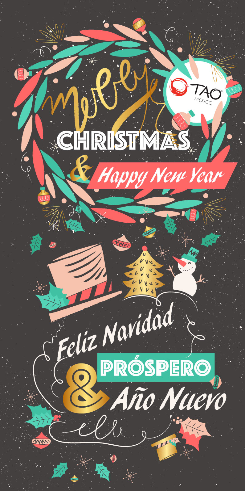 Merry Christmas & Happy New Year // TAO Mexico