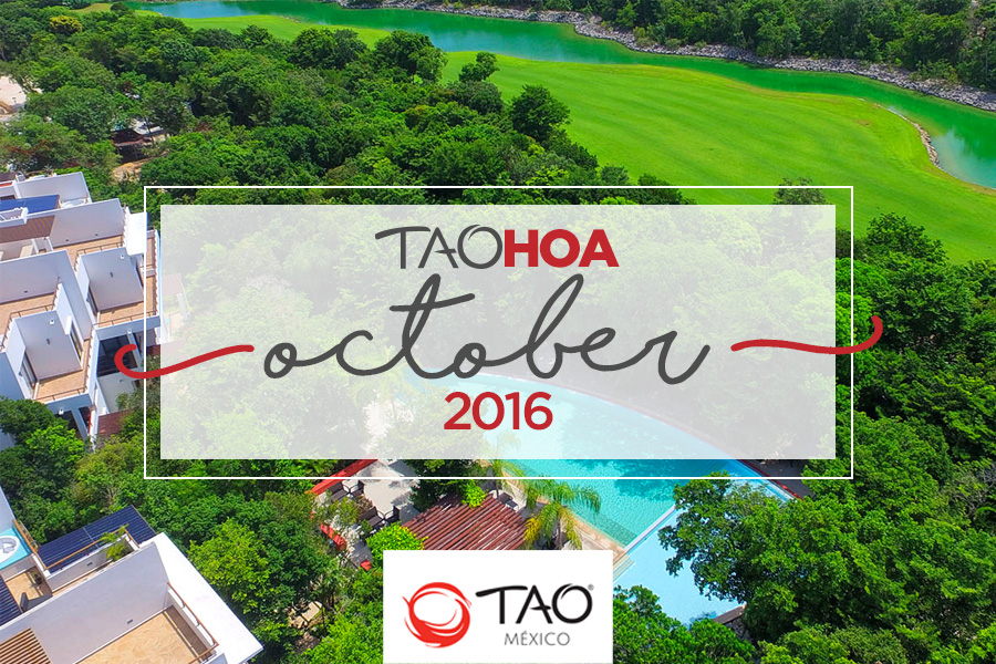 TAO Homeowners Newsletter | September / Septiembre 2016 | TAO México