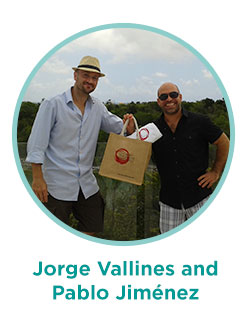 Jorge Vallines and Pablo Jiménez