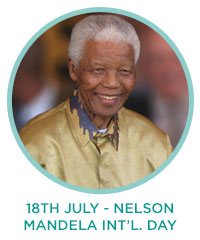 18th July - Nelson Mandela International Day