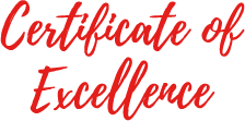 Certicate of Excellence